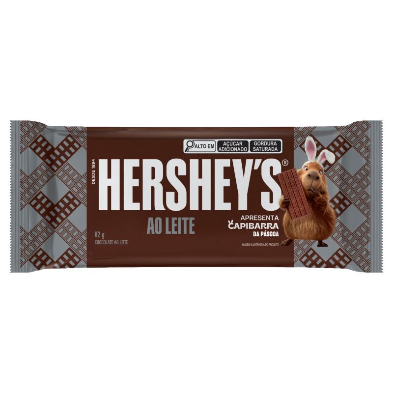 Barra de Chocolate ao Leite Hershey's 82g